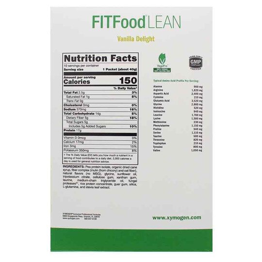 FITFood Lean, XYM